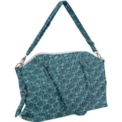 Bubble Wrap Canvas Crossbody Bag