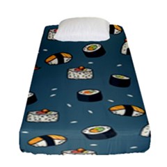 Sushi Pattern Fitted Sheet (single Size)