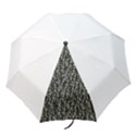 Creepy Head Motif Pattern Folding Umbrellas View1