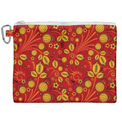 Seamless-pattern-slavic-folk-style Canvas Cosmetic Bag (xxl)