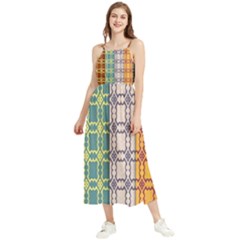 Grungy Vintage Patterns Boho Sleeveless Summer Dress by artworkshop