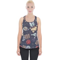 Hand-drawn-pattern-space-elements-collection Piece Up Tank Top by Jancukart
