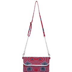 Abstract Pattern Geometric Backgrounds  Mini Crossbody Handbag by Eskimos