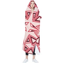 Abstract Pattern Geometric Backgrounds  Wearable Blanket by Eskimos