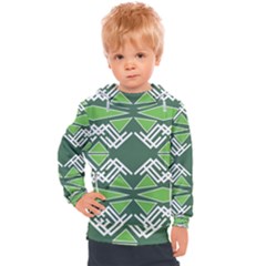 Abstract Pattern Geometric Backgrounds  Kids  Hooded Pullover by Eskimos