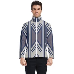 Abstract Pattern Geometric Backgrounds  Men s Bomber Jacket