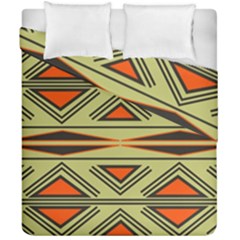 Abstract Pattern Geometric Backgrounds Duvet Cover Double Side (california King Size) by Eskimos