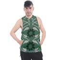 Folk flowers print Floral pattern Ethnic art Men s Sleeveless Hoodie View1