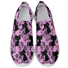 Pink Cats Men s Slip On Sneakers by NerdySparkleGoth