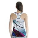 Anna Disney Frozen Stained Glass Racer Back Sports Top View2