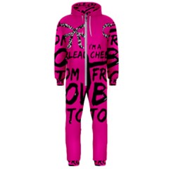 Bow To Toe Cheer Hooded Jumpsuit (men) by artworkshop