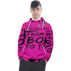 Bow To Toe Cheer Men s Pullover Hoodie