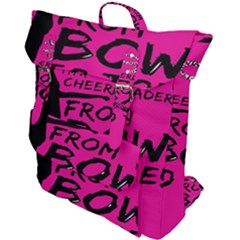 Bow To Toe Cheer Buckle Up Backpack by artworkshop