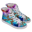 Browning Deer Glitter Galaxy Men s Hi-Top Skate Sneakers View3