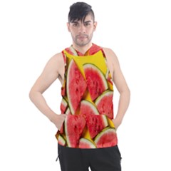 Watermelon Men s Sleeveless Hoodie by artworkshop