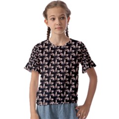 Digitalart Kids  Cuff Sleeve Scrunch Bottom Tee