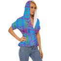 Beam Me Up Lightweight Drawstring Hooded Top View3