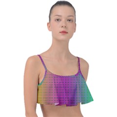 Bismuth Flow Frill Bikini Top by Thespacecampers