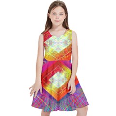 Diamond In The Rough Kids  Skater Dress