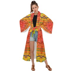 Hexafusion Maxi Kimono by Thespacecampers