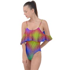 Infinite Connections Drape Piece Swimsuit by Thespacecampers