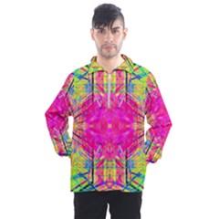 Kaleidoscopic Fun Men s Half Zip Pullover by Thespacecampers