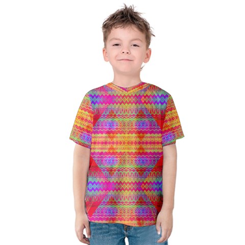 Sherburst Kids  Cotton Tee by Thespacecampers