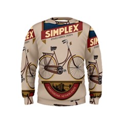 Simplex Bike 001 Design By Trijava Kids  Sweatshirt by nate14shop