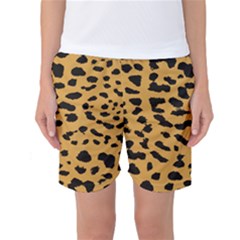 Animal Print - Leopard Jaguar Dots Women s Basketball Shorts by ConteMonfrey