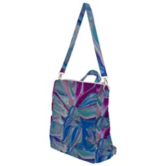 The Painted Shell Crossbody Backpack by kaleidomarblingart