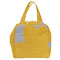 Hexagons Yellow Honeycomb Hive Bee Hive Pattern Boxy Hand Bag View1