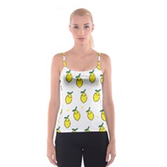 Pattern Lemon Texture Spaghetti Strap Top by artworkshop
