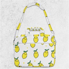 Pattern Lemon Texture Macbook Pro Shoulder Laptop Bag  by artworkshop