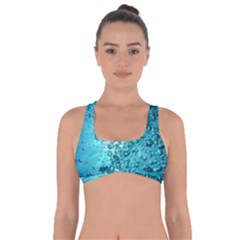 Bubbles Water Bub Got No Strings Sports Bra by artworkshop