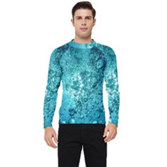 Bubbles Water Bub Men s Long Sleeve Rash Guard by artworkshop