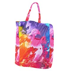 Colorful Painting Giant Grocery Tote by artworkshop