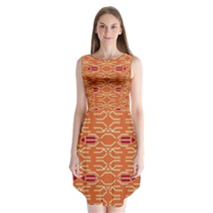 Abstract Pattern Geometric Backgrounds  Sleeveless Chiffon Dress   by Eskimos