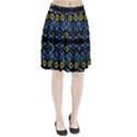 Folk flowers print Floral pattern Ethnic art Pleated Skirt View1