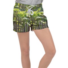 Bitter Melon Velour Lounge Shorts