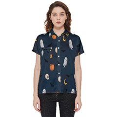 Halloween Short Sleeve Pocket Shirt by nate14shop