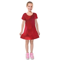 Hd-wallpaper 3 Kids  Short Sleeve Velvet Dress by nate14shop