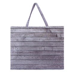 Wood Wooden Wall Wooden Boards Wall Boards Wall Zipper Large Tote Bag by artworkshop