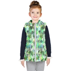 Painting Kids  Hooded Puffer Vest by nate14shop