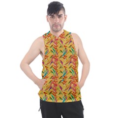 Pattern Men s Sleeveless Hoodie by nate14shop