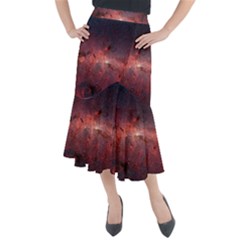 Milky-way-galaksi Midi Mermaid Skirt by nate14shop