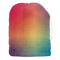 Colorful Rainbow Drawstring Pouch (3xl)