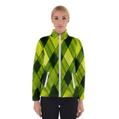 Leaves Grass Woven Women s Bomber Jacket by artworkshop