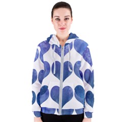 Valentin Heart  Love Women s Zipper Hoodie by artworkshop