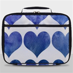 Valentin Heart  Love Full Print Lunch Bag by artworkshop