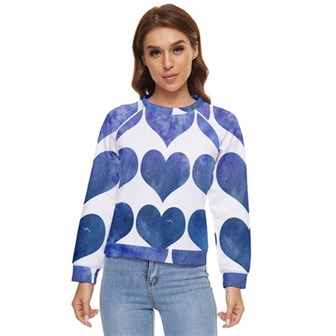 Valentin Heart  Love Women s Long Sleeve Raglan Tee by artworkshop